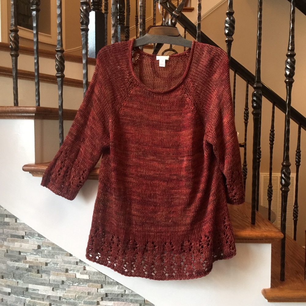 Chico’s Scoop Neck Sweater